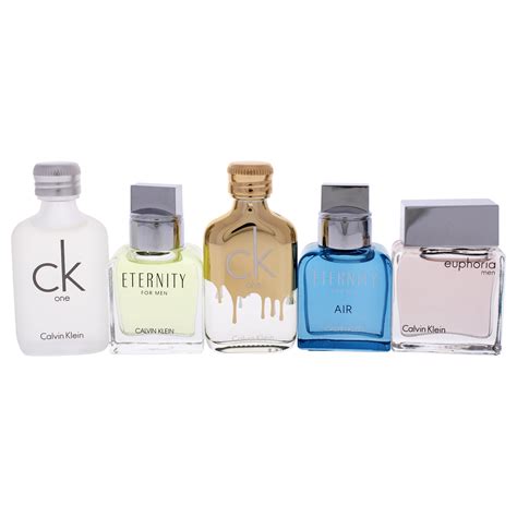 calvin klein miniature aftershave set.